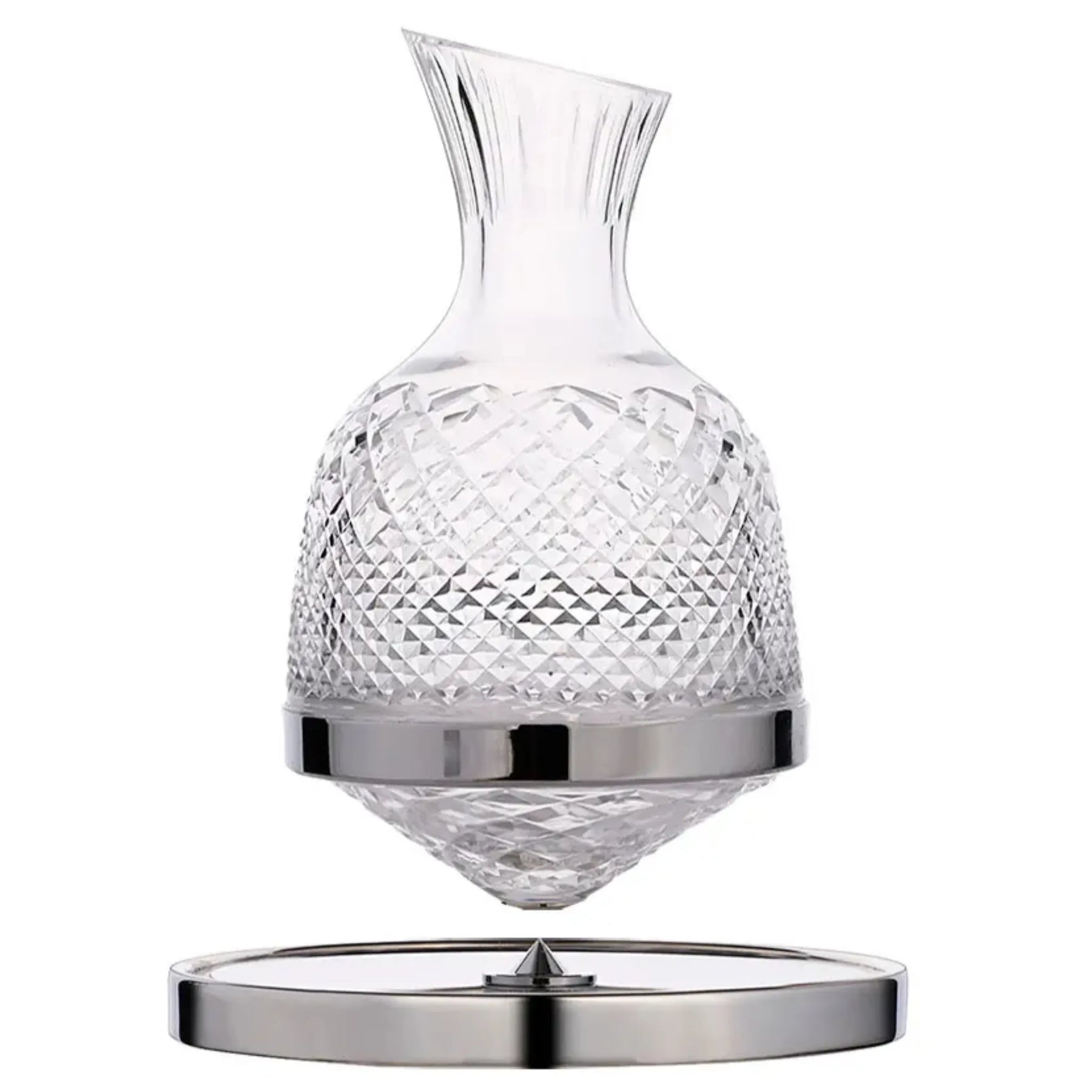 Crystal Rotating Wine Decanter