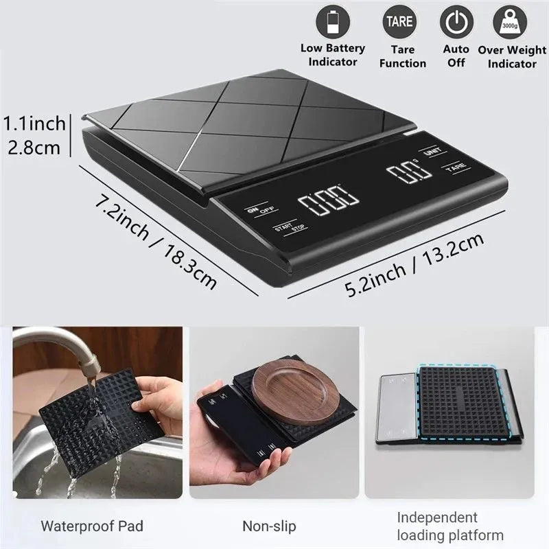 Smart Coffee Scale with Timer