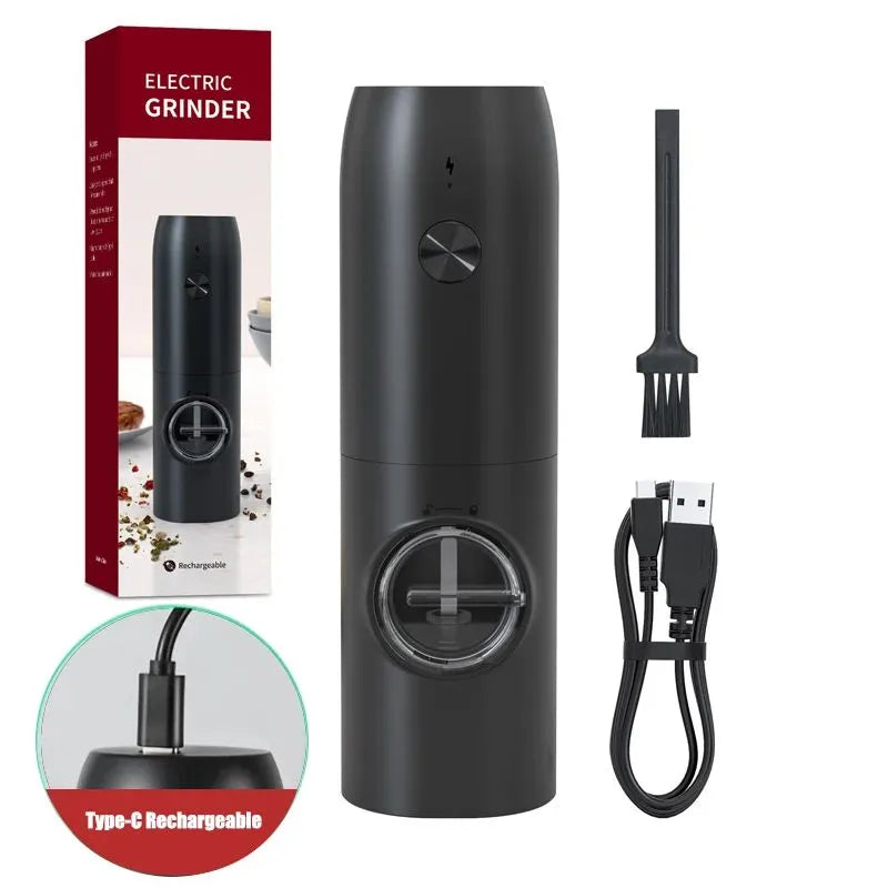 Electric Salt & Pepper Grinder Set