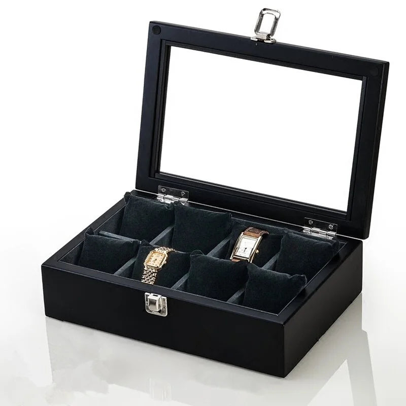 Prestige Watch Vault™ – Luxury Wooden Watch Box