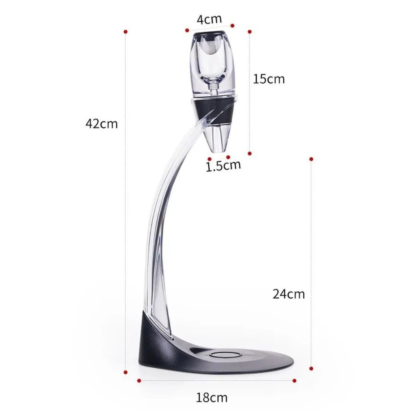 Portable Bernoulli Wine Aerator