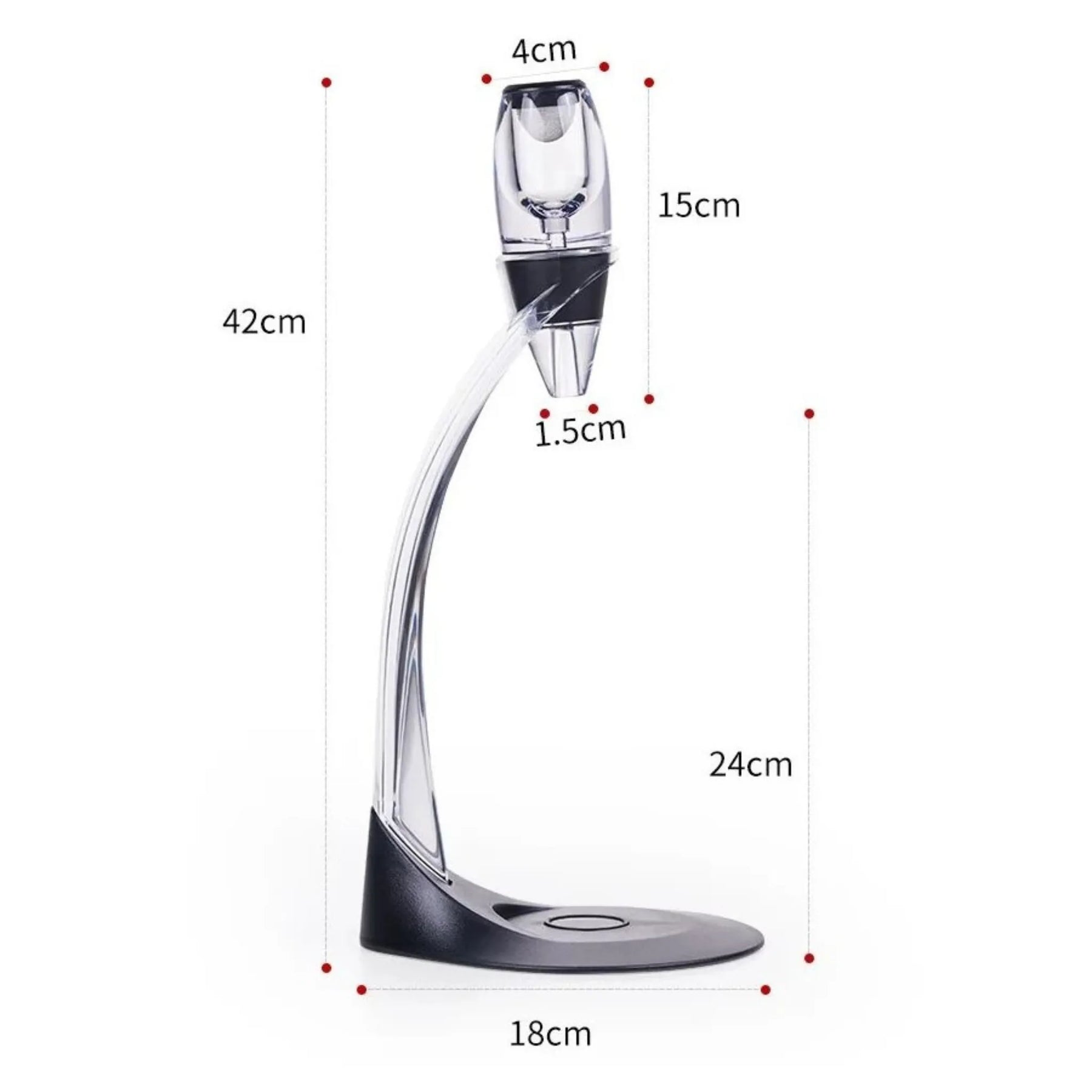 Portable Bernoulli Wine Aerator