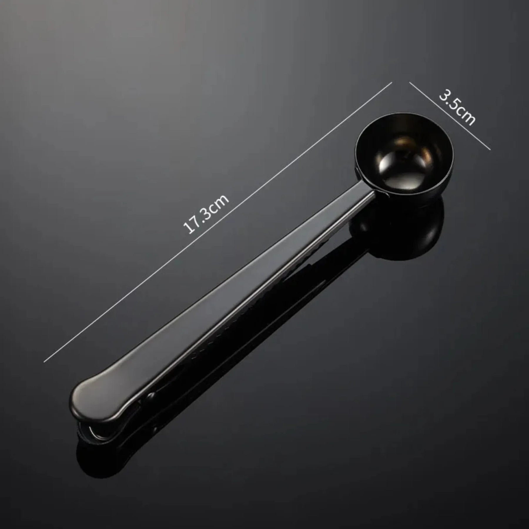 Premium Stainless Steel Coffee Spoon with Clip