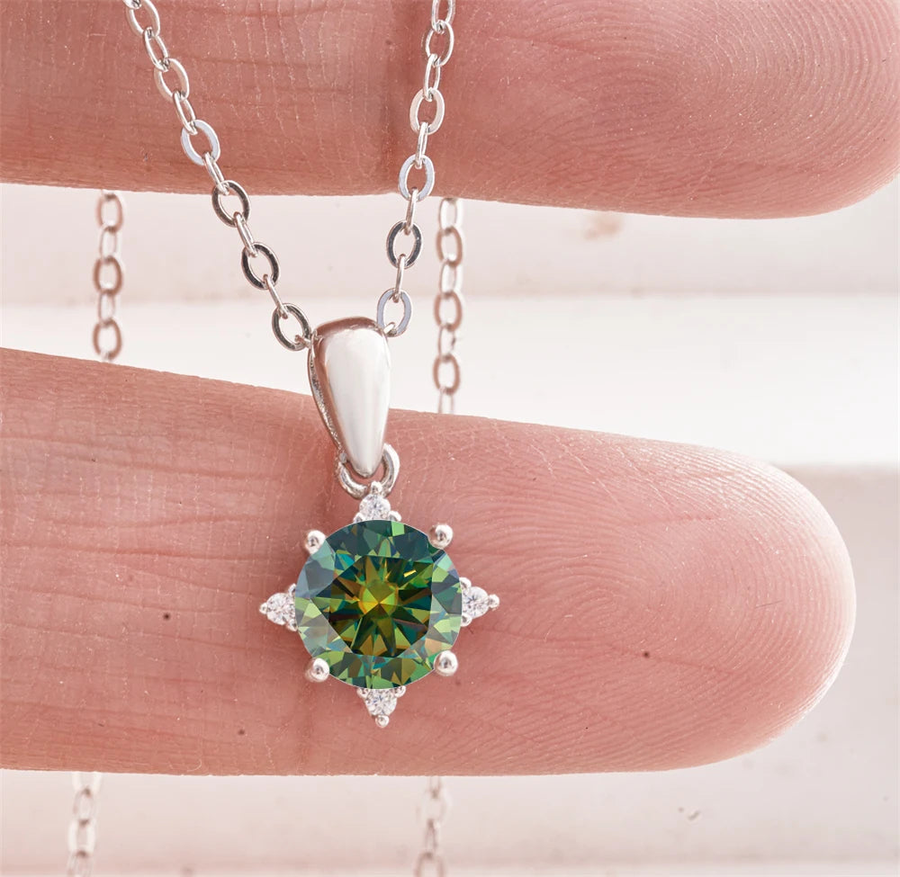 Aurora Moissanite Pendant™