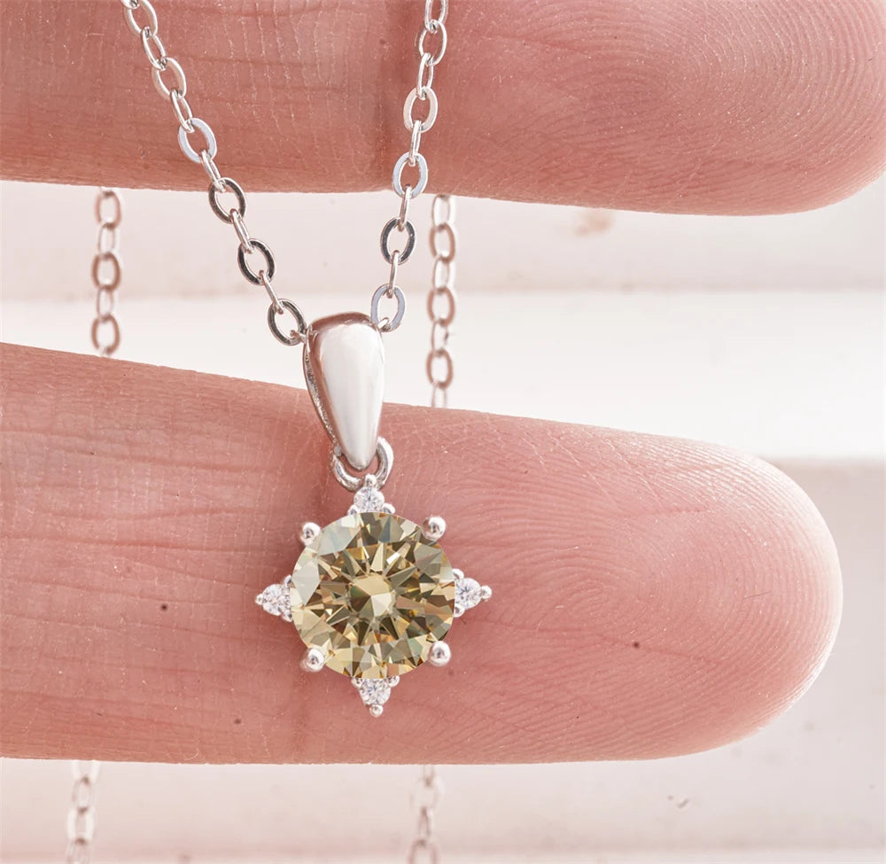Aurora Moissanite Pendant™