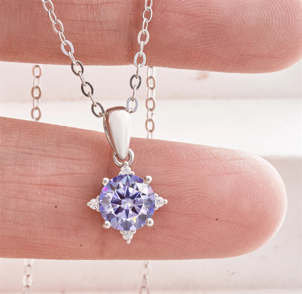 Aurora Moissanite Pendant™