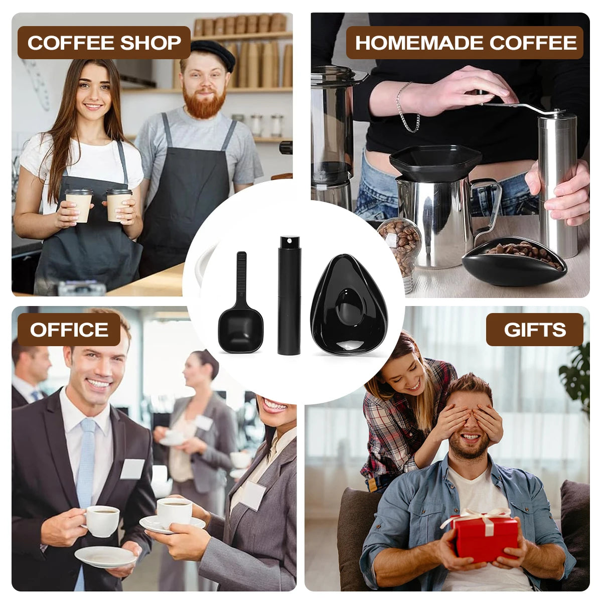 Coffee Grinder Anti-Static Spray Set
