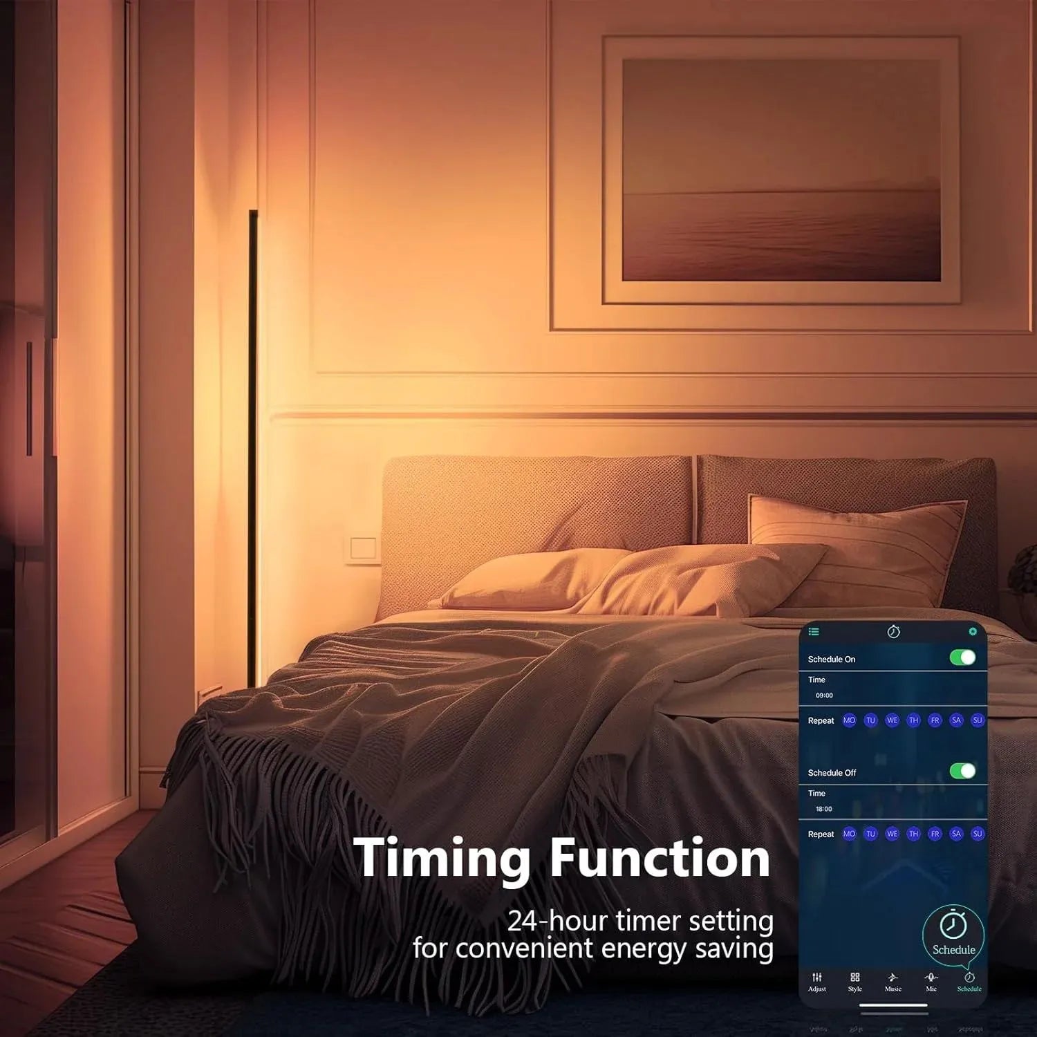Smart RGBIC Floor Lamp