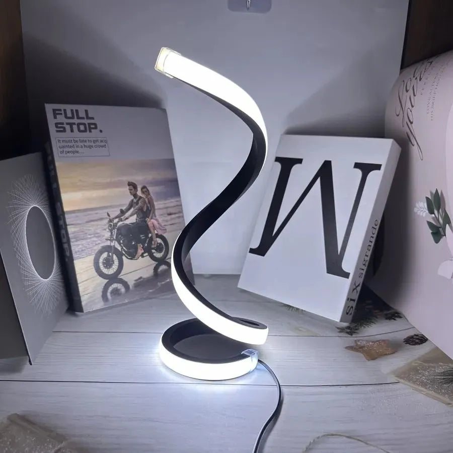 Spiral LED Table Lamp