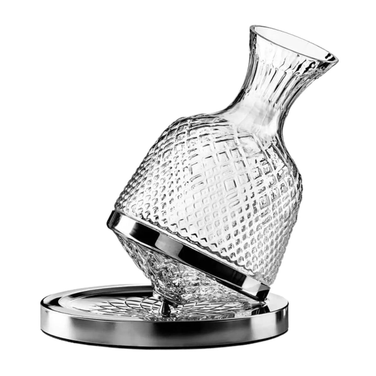 Crystal Rotating Wine Decanter