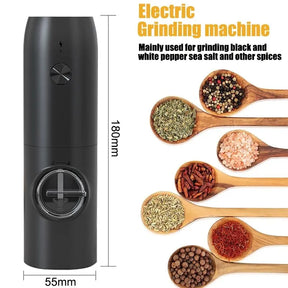 Electric Salt & Pepper Grinder Set