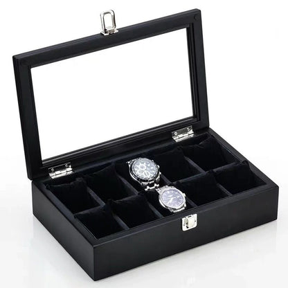Prestige Watch Vault™ – Luxury Wooden Watch Box