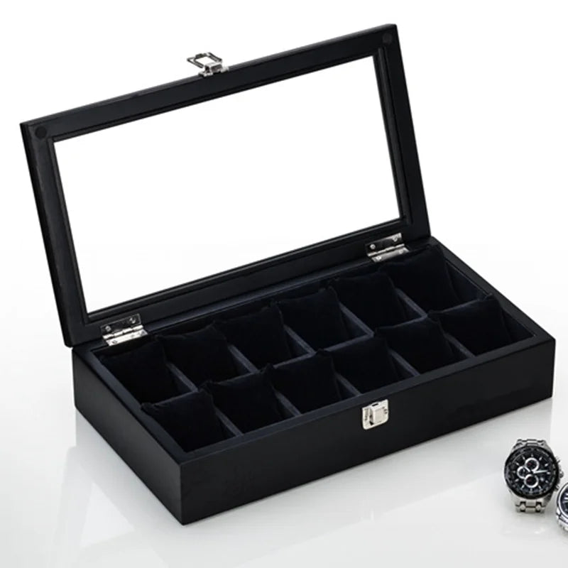 Prestige Watch Vault™ – Luxury Wooden Watch Box