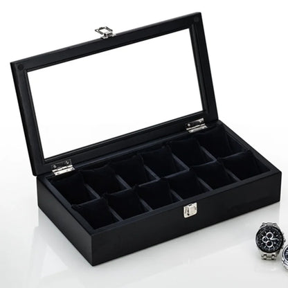 Prestige Watch Vault™ – Luxury Wooden Watch Box