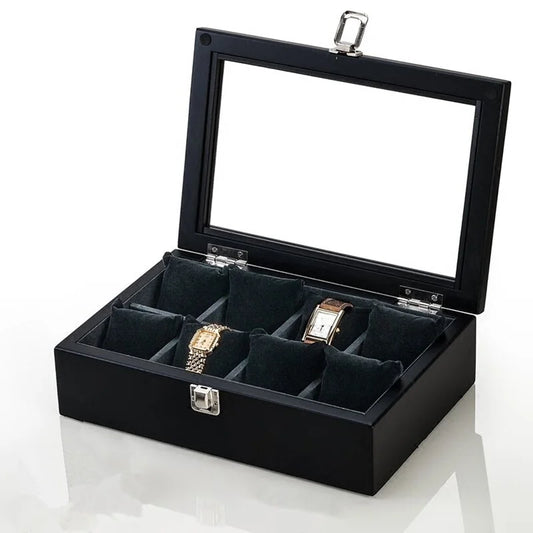 Prestige Watch Vault™ – Luxury Wooden Watch Box