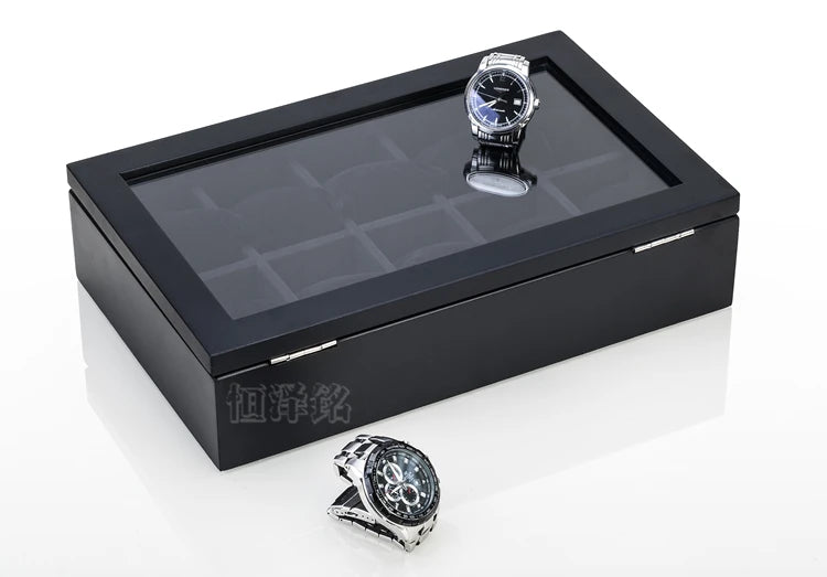 Prestige Watch Vault™ – Luxury Wooden Watch Box