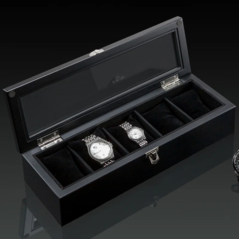 Prestige Watch Vault™ – Luxury Wooden Watch Box