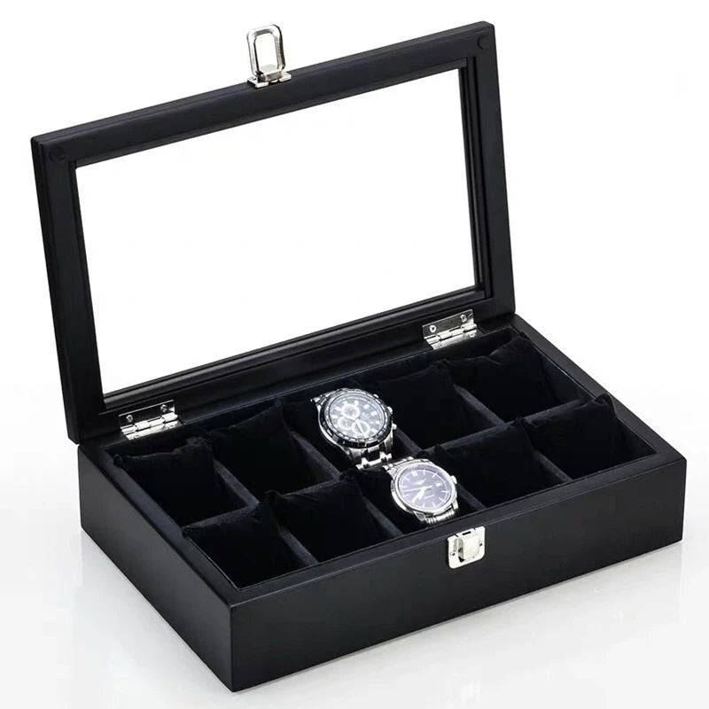 Prestige Watch Vault™ – Luxury Wooden Watch Box