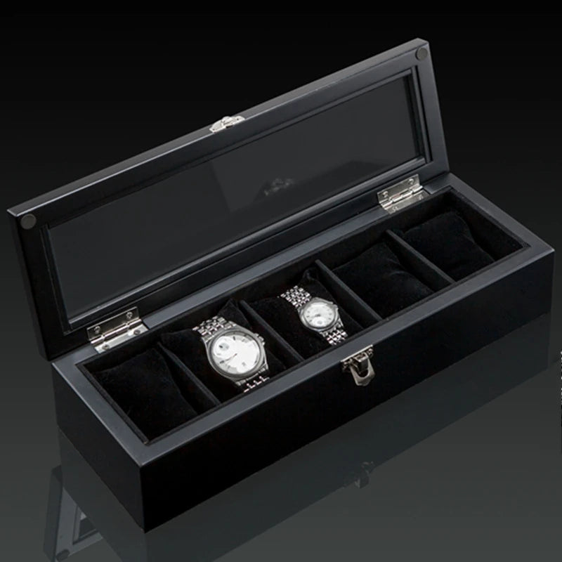 Prestige Watch Vault™ – Luxury Wooden Watch Box