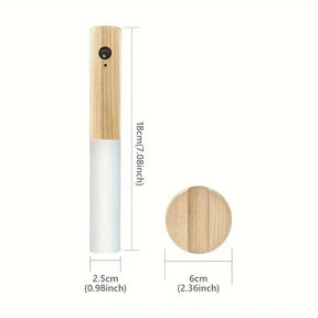 Motion Sensor Wooden LED Night Light