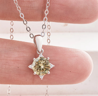 Aurora Moissanite Pendant™