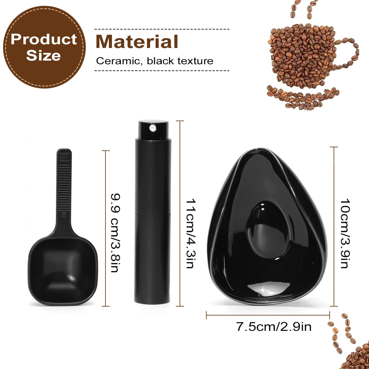 Coffee Grinder Anti-Static Spray Set