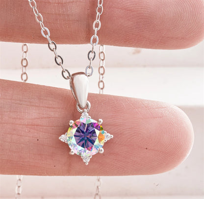 Aurora Moissanite Pendant™