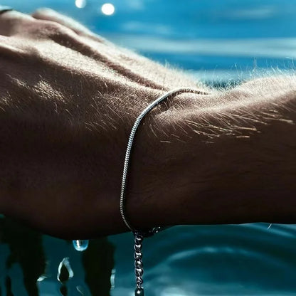 SimpleMEN Luxe Chain™ – Premium Stainless Steel Bracelet