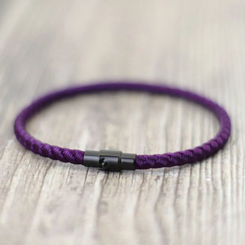 Valor Thread Classic™ – Minimalist Braided Yarn Bracelet