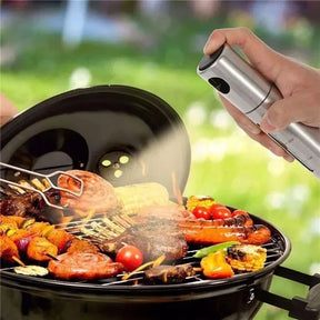 Stainless Steel Olive Oil & Vinegar Spray Bottle